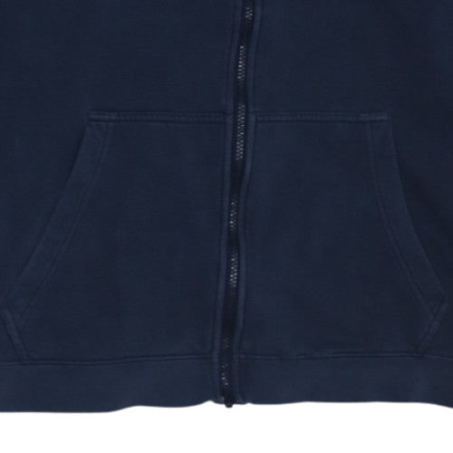 Nike Mens Blue XL Full Zip Hoodie Sweatshirt Fleece Sportswear