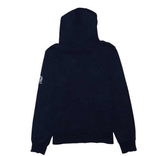 Canterbury Scotland Mens Blue Pullover Hoodie Size S Rugby Sweatshirt