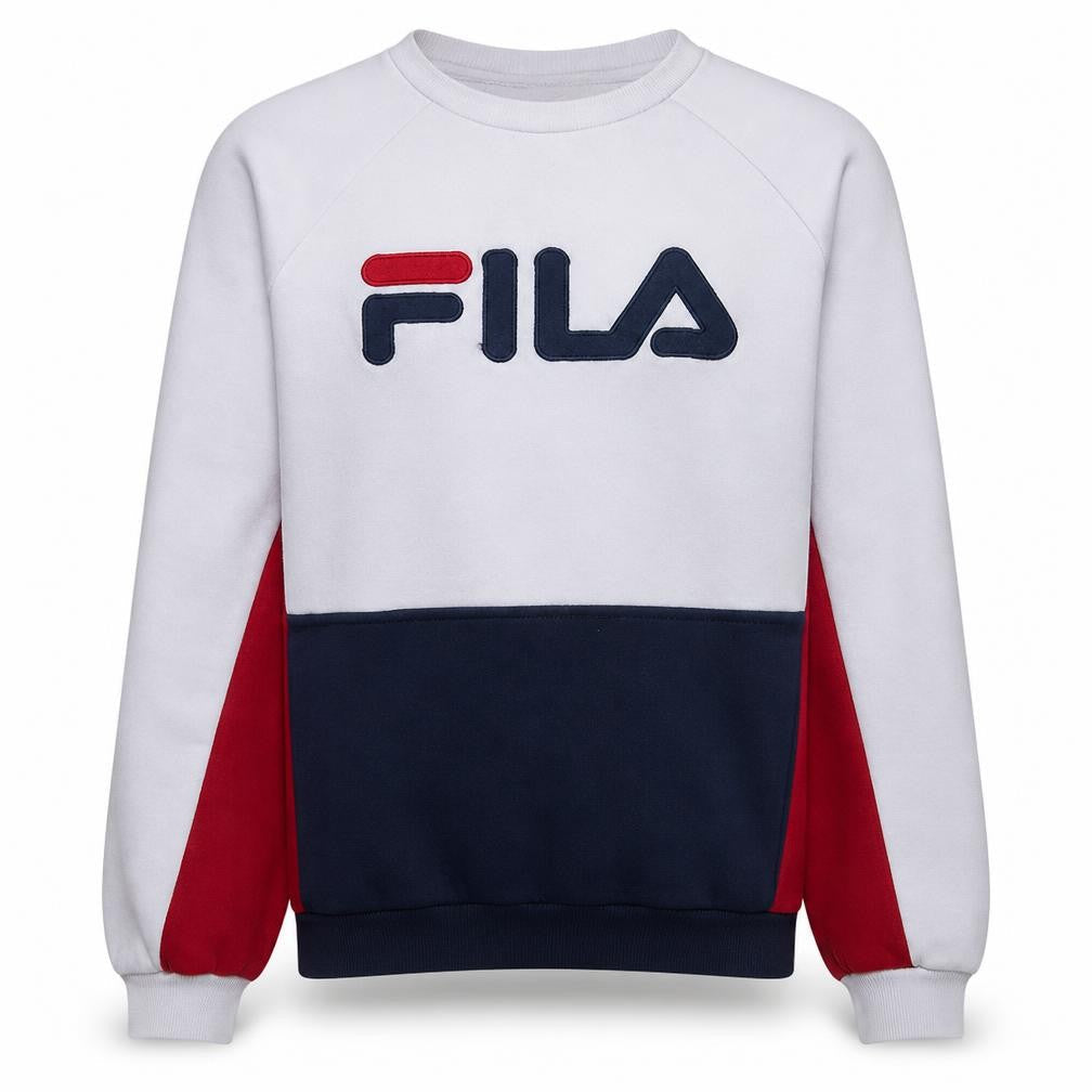 Fila Men's Multicoloured Pullover Sweatshirt Size S Crew Neck