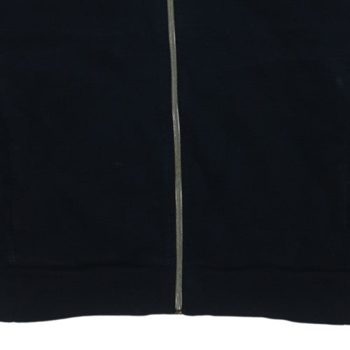 Hugo Boss Men's Black Gold Logo Track Jacket Size L Full Zip