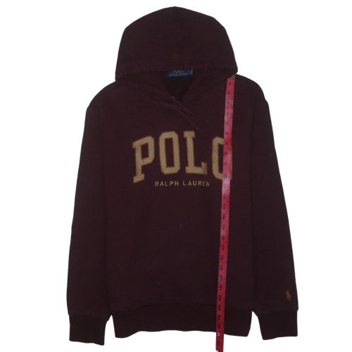 Polo Ralph Lauren Men’s Brown Pullover Hoodie M Classic Fleece