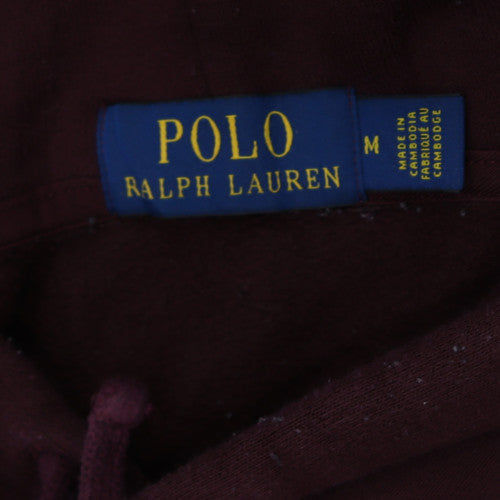 Polo Ralph Lauren Men’s Brown Pullover Hoodie M Classic Fleece