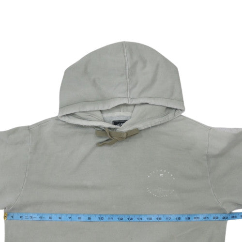 Billabong Men's Grey Pullover Hoodie L Cotton Blend Casual Style