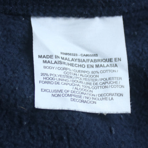 Nike Men's Blue Full Zip Hoodie XL Fleece Hooded Sweatshirt