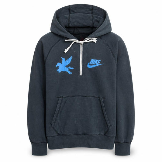 Nike Men's Blue Pegasus Air 1/4 Zip Hoodie Size M