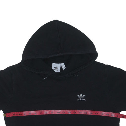 Adidas Womens Black Medium Pullover Hoodie with Logo