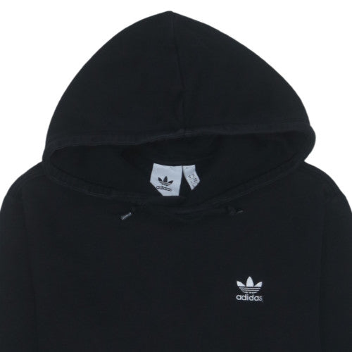 Adidas Womens Black Medium Pullover Hoodie with Logo