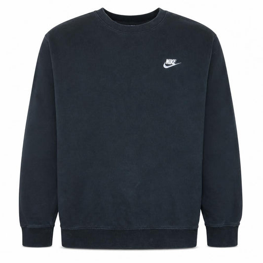 Nike Men's Black Crew Neck Pullover Sweatshirt M Regular Fit