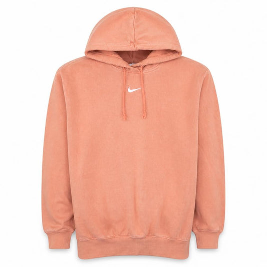 Nike Men's Orange XS Pullover Hoodie Fleece Sweatshirt