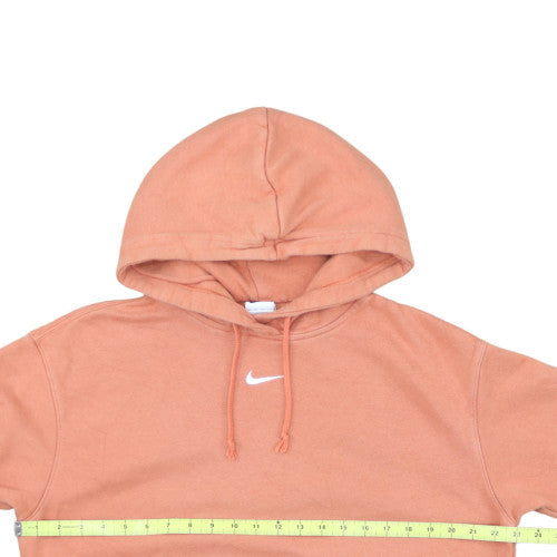 Nike Men's Orange XS Pullover Hoodie Fleece Sweatshirt