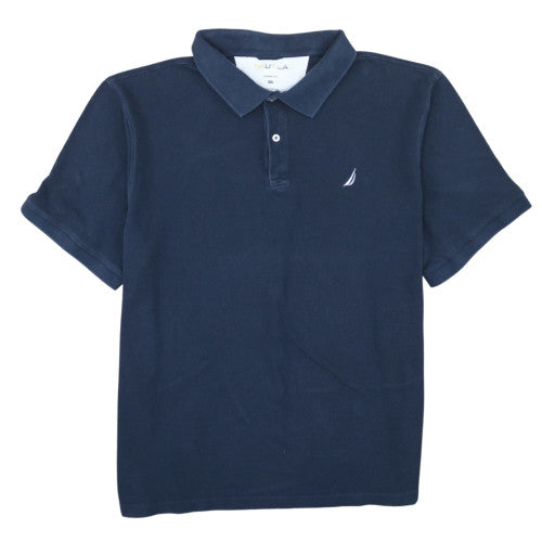 Nautica Men's Blue 3XL Classic Fit Cotton Polo Shirt