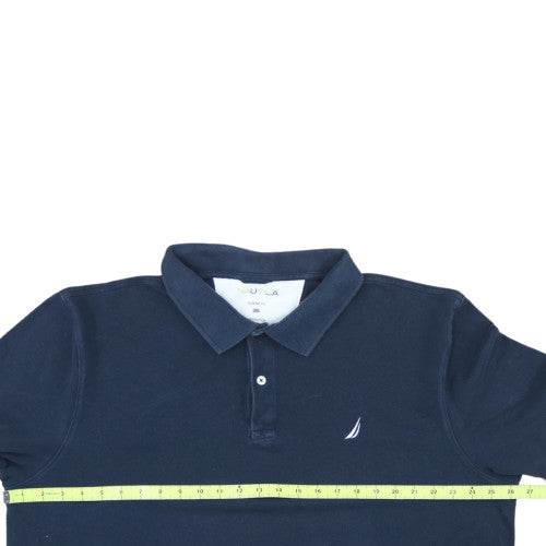 Nautica Men's Blue 3XL Classic Fit Cotton Polo Shirt