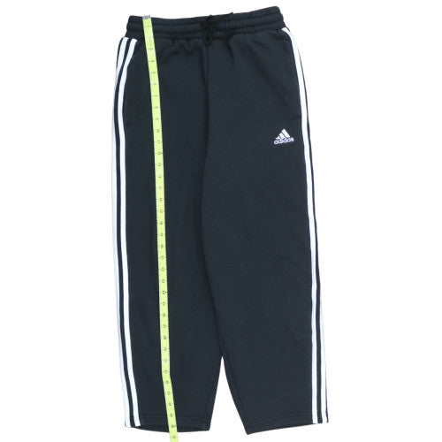 Adidas Womens Black S Jogger Sweatpants Elastic Waist Pockets Sportswear