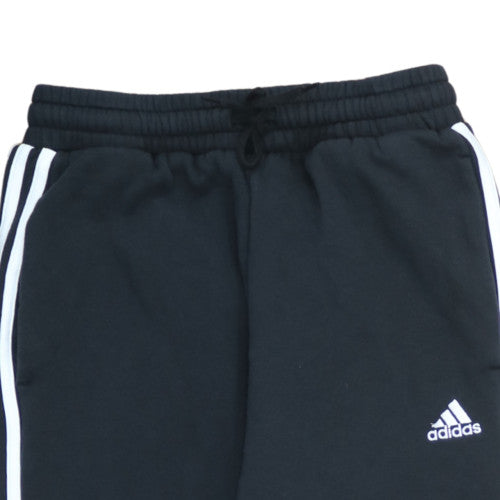 Adidas Womens Black S Jogger Sweatpants Elastic Waist Pockets Sportswear