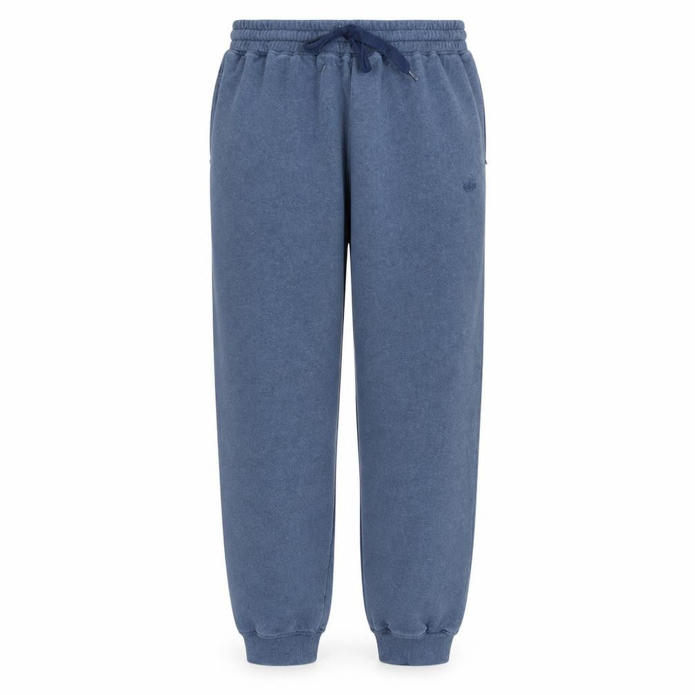 adidas Men Blue XL Sweatpants Fleece Cuffed Joggers