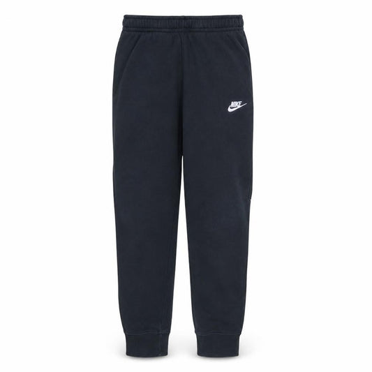 Nike Men's Black Jogger Trousers Small Fleece Elastic Waist
