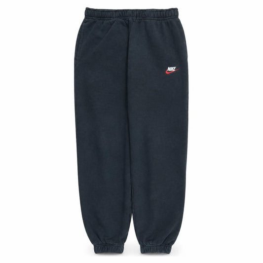 Nike Men's Black Fleece Sweatpants Small Elastic Waist Logo