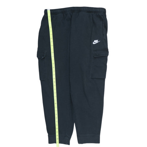 Nike Mens Black Cargo Jogger Trousers XXL Cotton Blend