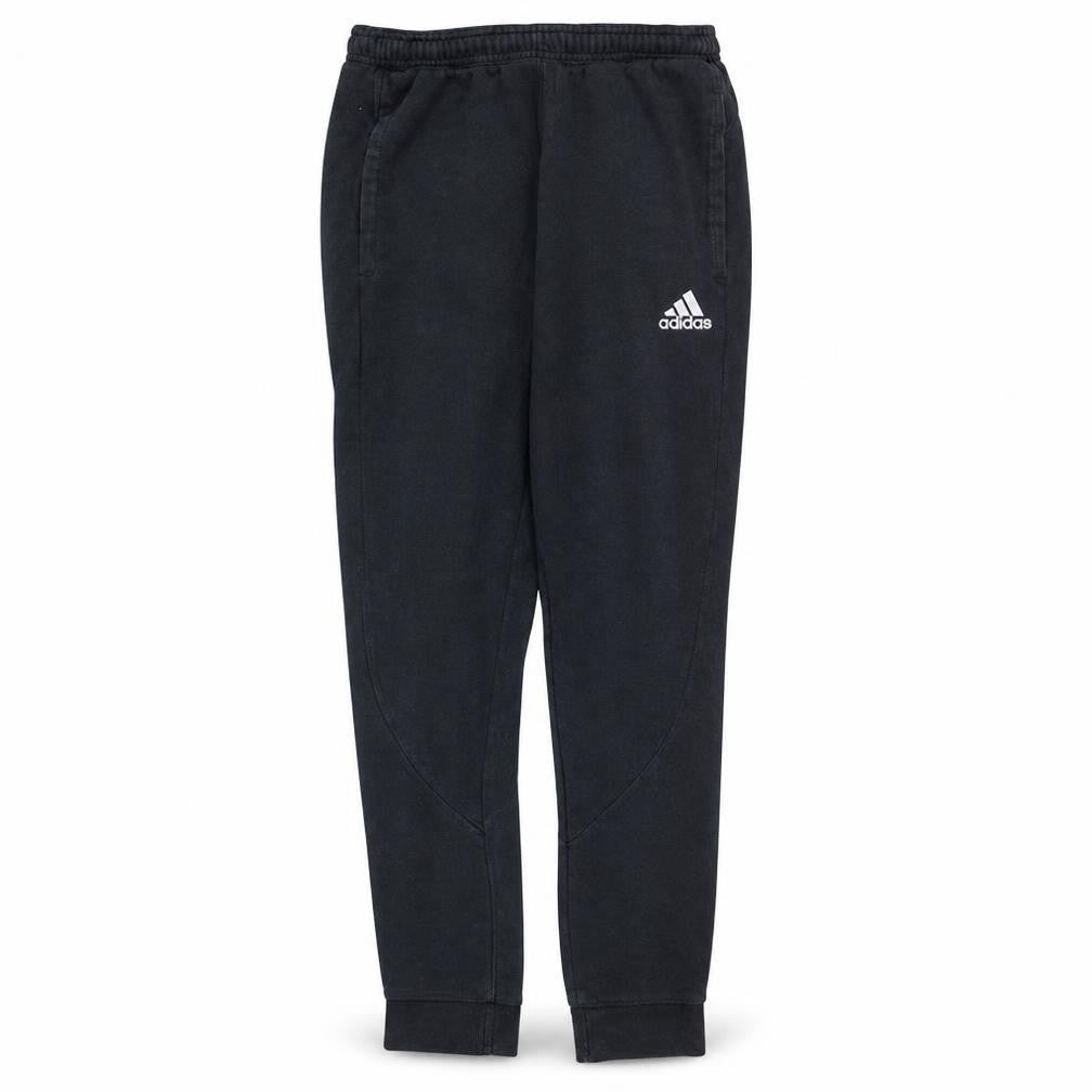 Adidas Men's Black Jogger Sweatpants M Regular Fit Fleece