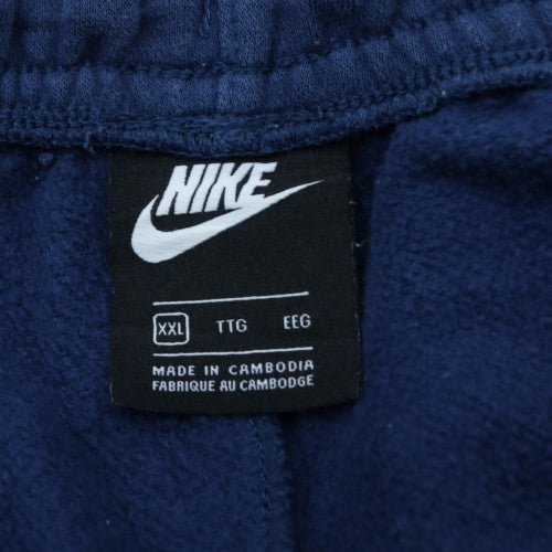 Nike Men's Blue 2XL Fleece Sweatpants Tapered Fit Casual
