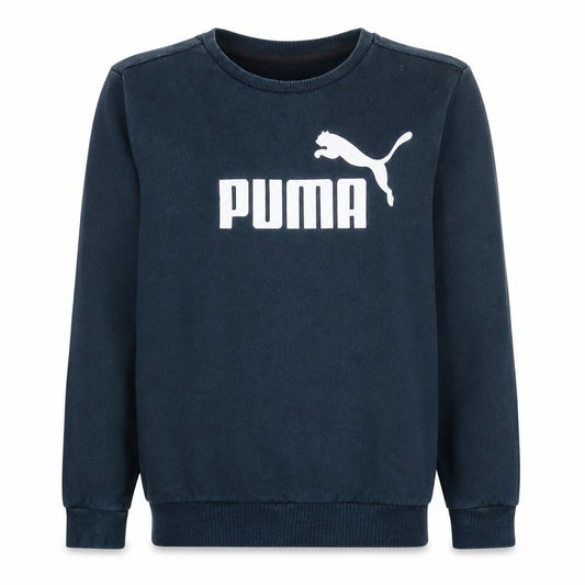 Puma Men's Black Crew Neck Pullover Sweatshirt Size S