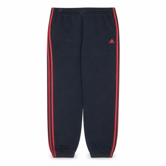 Adidas Boys Black Red Jogger Sweatpants 15-16 Years Elastic Waist