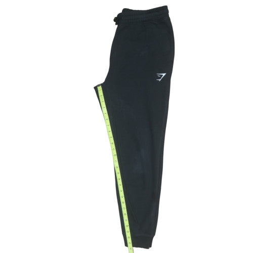 Gymshark Mens Black Jogger Trousers L Elastic Waist Casual