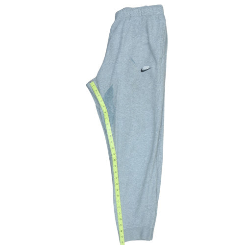 Nike Men's Grey Fleece Sweatpants L Regular Fit