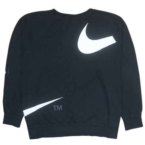 Nike Men's Black 3XL Pullover Crew Neck Logo Sweatshirt