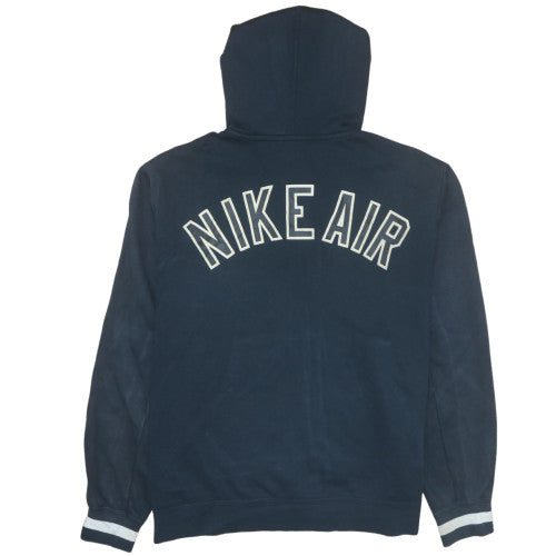 Nike Men's Blue XL Full Zip Hooded Fleece Sweatshirt