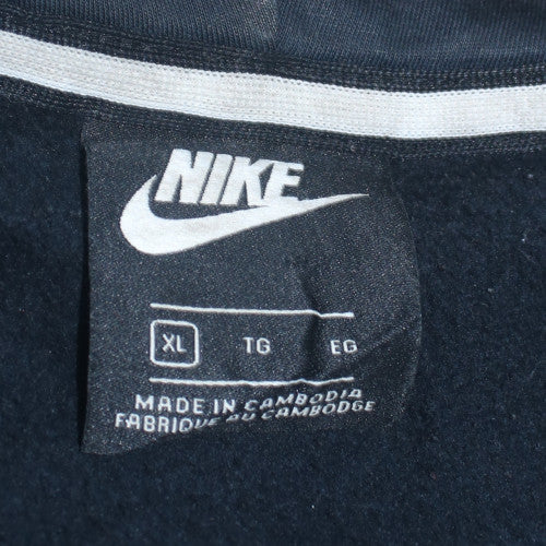 Nike Men's Blue XL Full Zip Hooded Fleece Sweatshirt