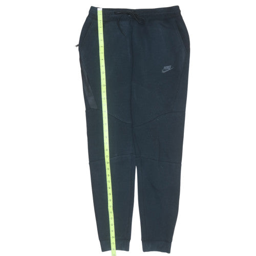 Nike Men's Black Jogger Trousers M Regular Fit Fleece Casual