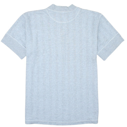 Levi's Men's Light Blue Henley Short Sleeve T-Shirt Size L Cotton Blend