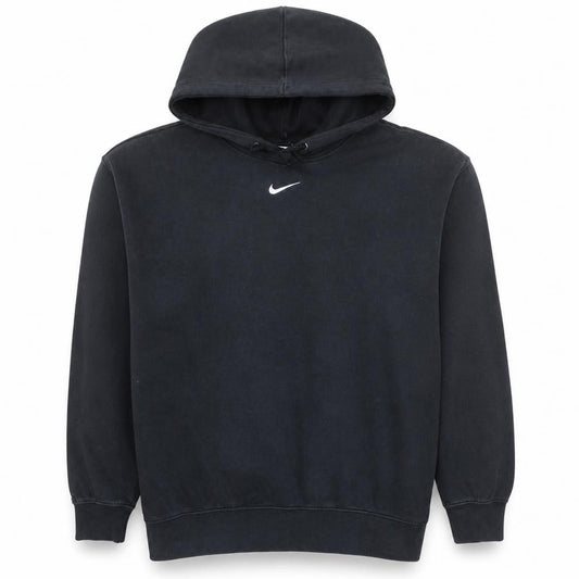 Nike Women's Black Hoodie Medium Pullover Fleece Sweatshirt