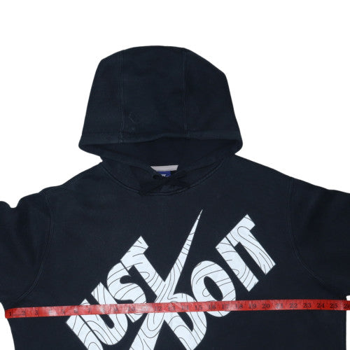 Nike Mens Black XL Pullover Hoodie Just Do It Graphic Print