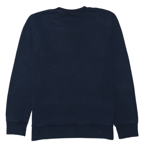 Carhartt Men's Blue College Crew Neck Sweatshirt Size S