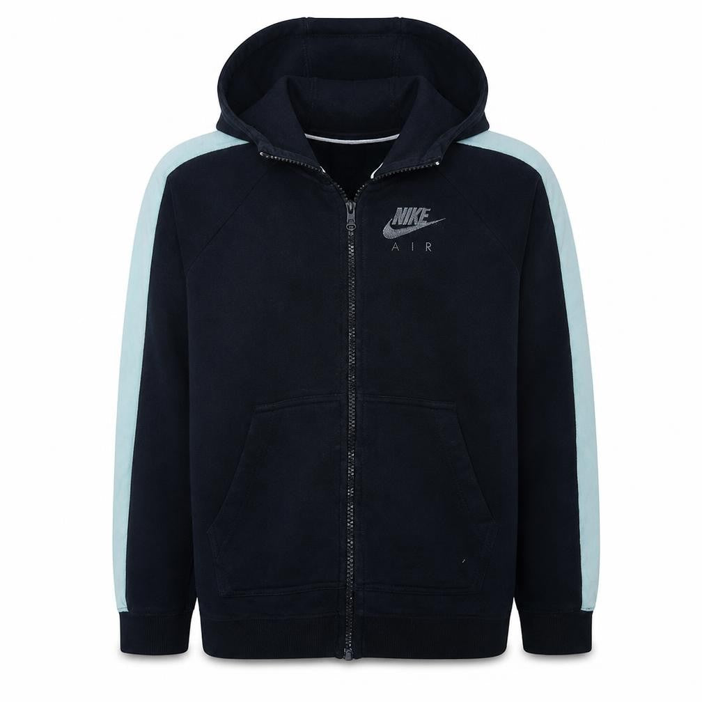 Nike Men's Black Full Zip Hoodie M Sports Fleece Sweatshirt