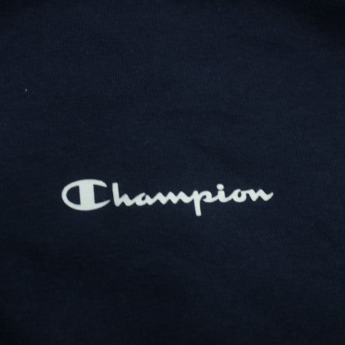 Champion Men's Blue Pullover Hoodie Large Regular Fit Fleece