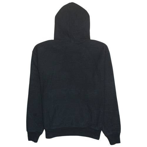 Champion Mens Black Large 1/4 Zip Reverse Weave Hoodie