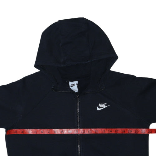 Nike Men's Black Full Zip Hoodie Size M Regular Fit Sportswear