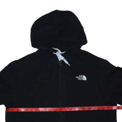The North Face Men's Black Full Zip Cotton Hoodie Size L
