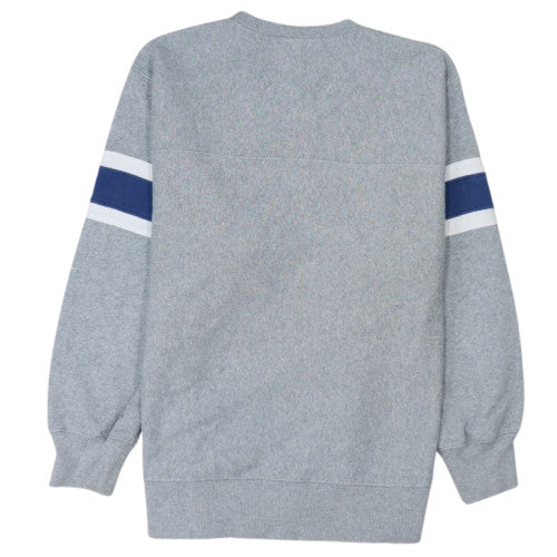 NFL Team Apparel Men's Grey M Pullover Crew Neck Sweatshirt