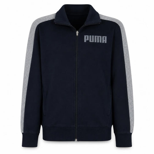 Puma Men's Black Full Zip Sweatshirt Size S Sports Track Top