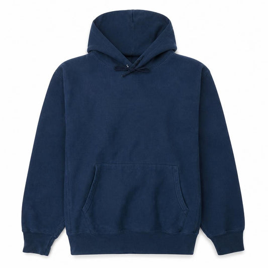 Champion Men's Blue Reverse Weave Pullover Hoodie Size L