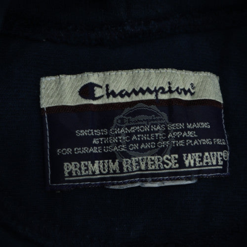 Champion Men's Blue Reverse Weave Pullover Hoodie Size L