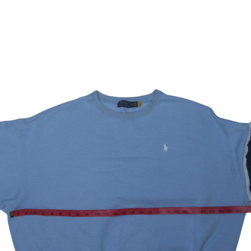 Polo Ralph Lauren Womens Blue Crew Neck Pullover Sweatshirt XL