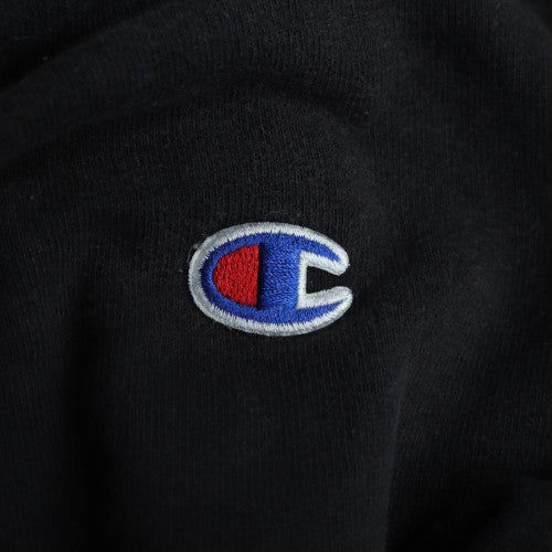 Champion Men's Black XL Pullover Hoodie Fleece Sweatshirt