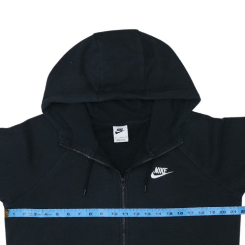 Nike Men's Black Full Zip Hoodie Size S Fleece Sportswear