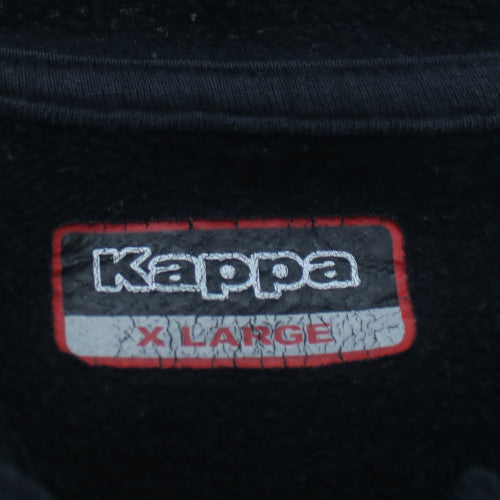 Kappa Men's Black XL Full Zip Hoodie London Lions Sportswear