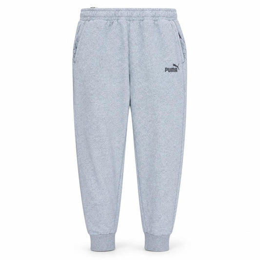 Puma Men’s Grey XL Fleece Sweatpants Joggers Casual Tapered